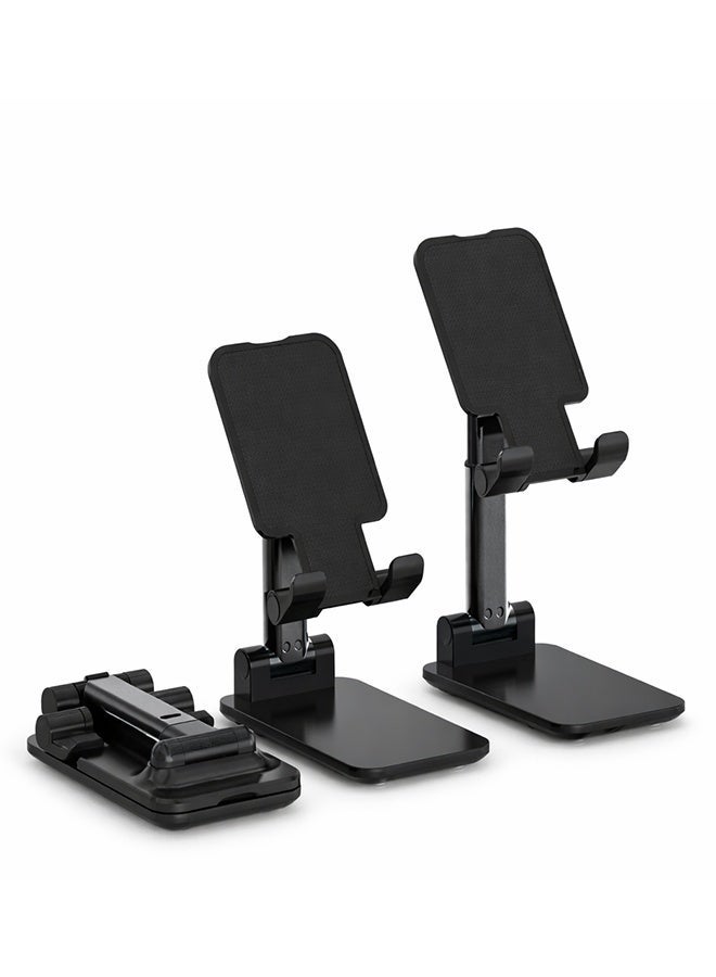 MTL Foldable Telescopic Phone & Tablet Stand – Adjustable Desktop Mobile Holder, Portable Lazy Bracket for Live Streaming, Office & Home Use - Image 1